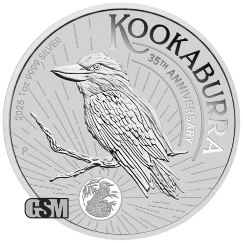 2025 1 oz Australian Silver Kookaburra Coin